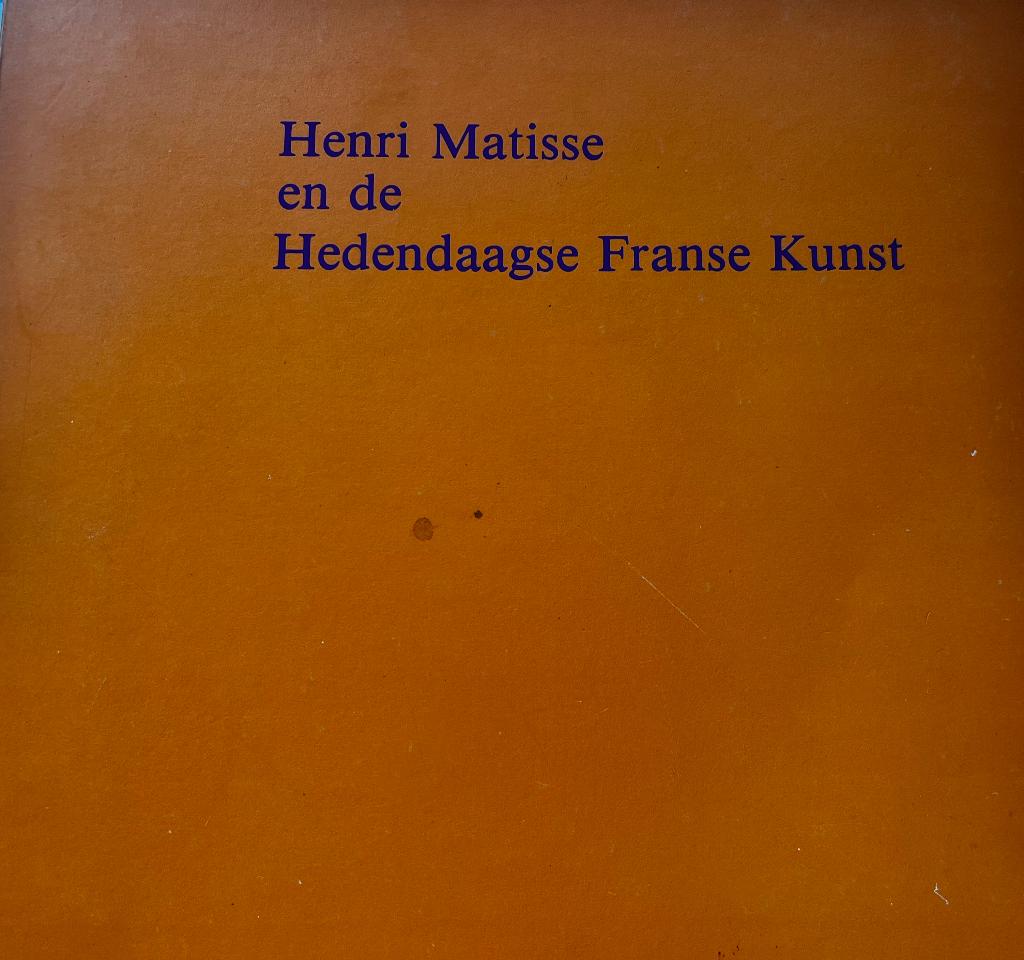 Henri Matisse en de Hedendaagse Franse Kunst, Boeken, Ophalen of Verzenden, Gelezen