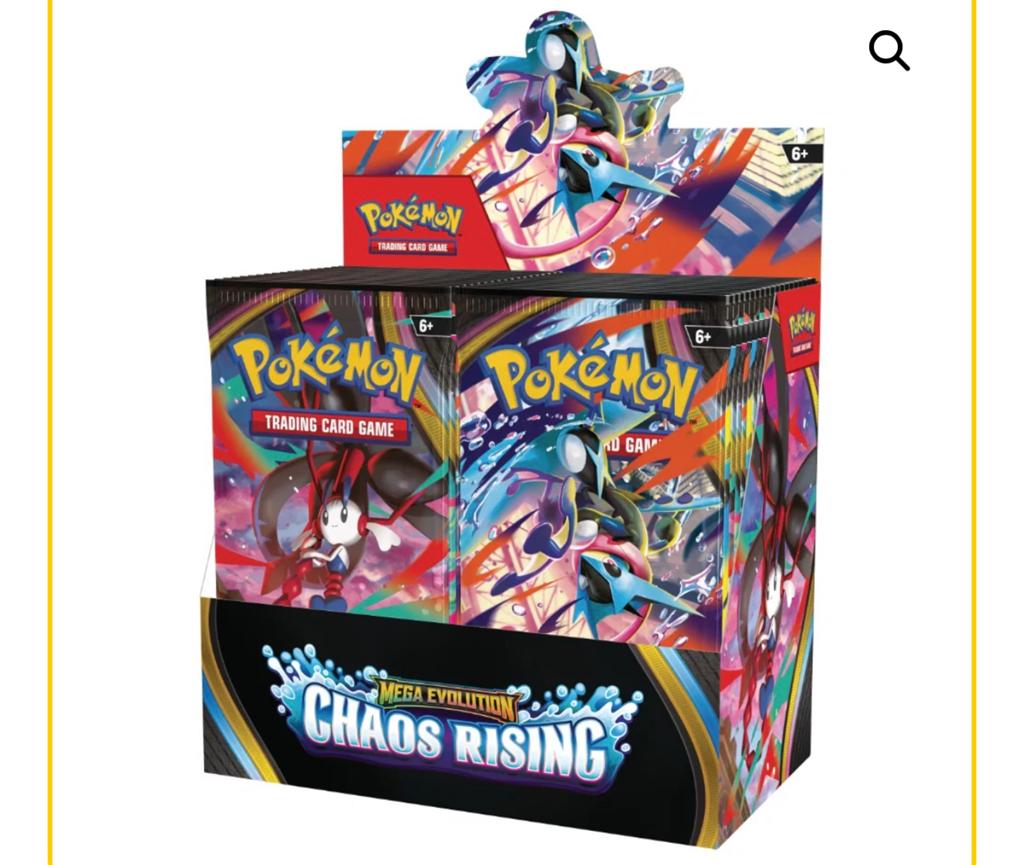 Chaos Rising Boosterbox sealed english pokemon, Ophalen, Nieuw, Boosterbox