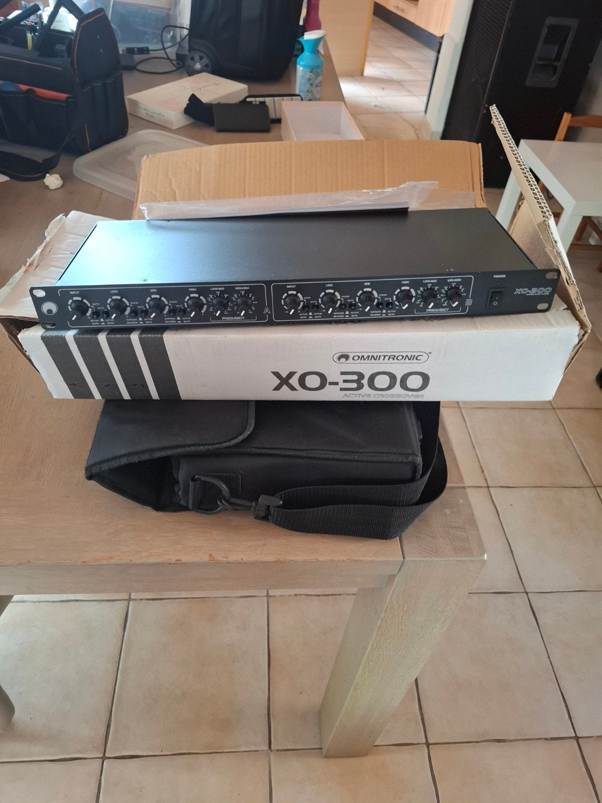 Omnitronic xo-300 crossover - Nooit gebruikt, Muziek en Instrumenten, Ophalen