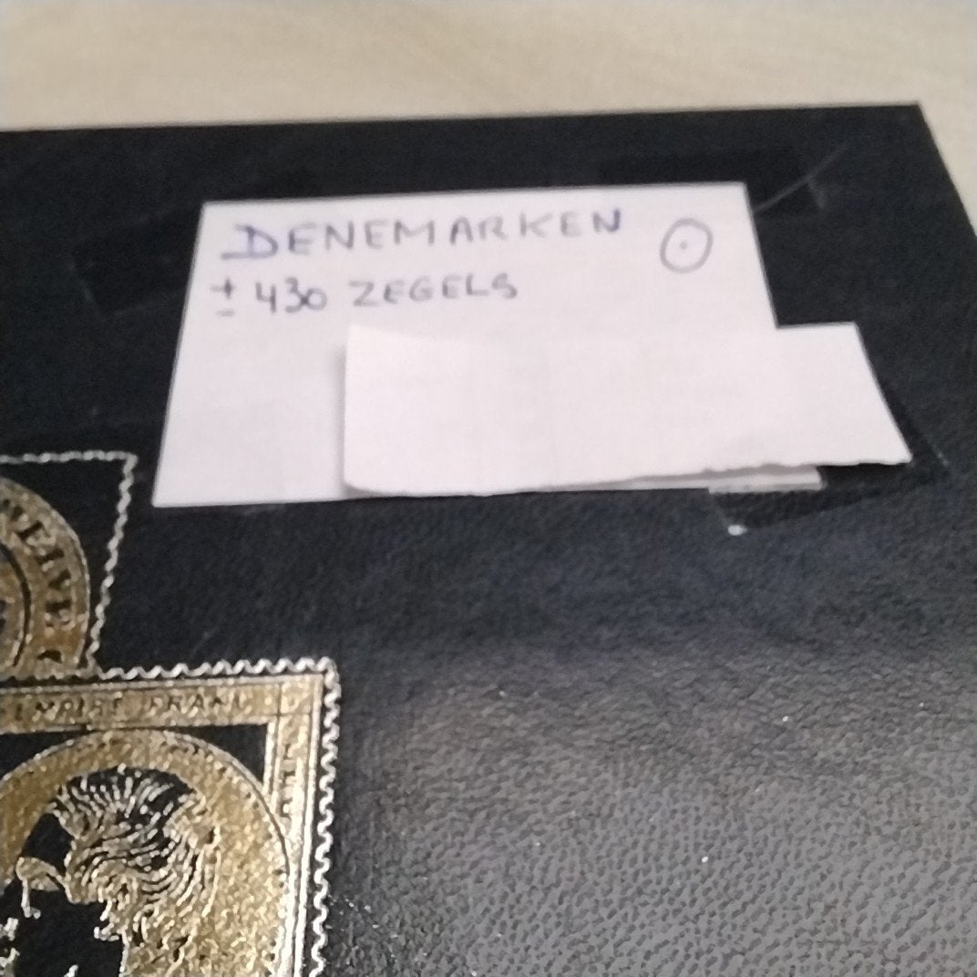 DENEMARKEN 430 gestempelde zegels in insteekboek, Ophalen of Verzenden