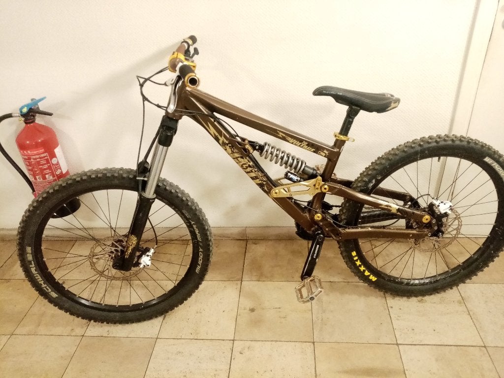 Dh freeride, Enlèvement