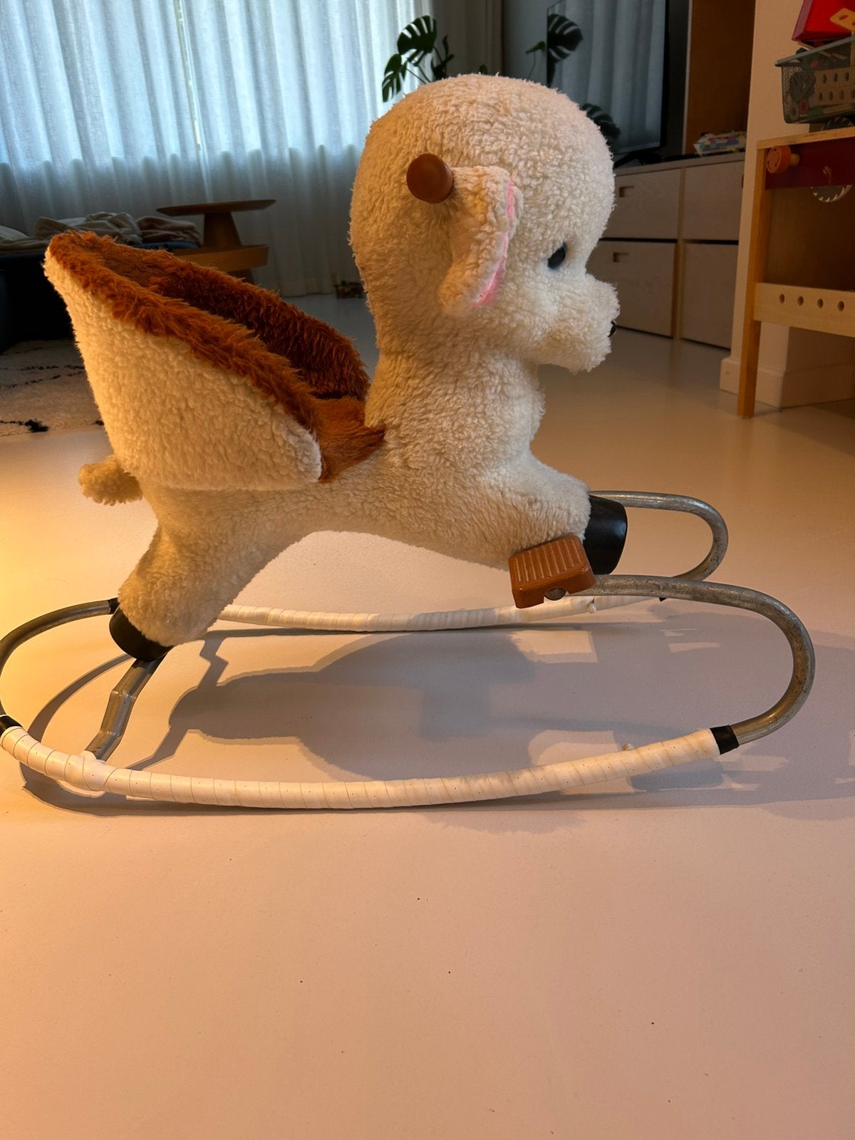 Schommel schaap - Hobbelfiguur, Ophalen, Gebruikt