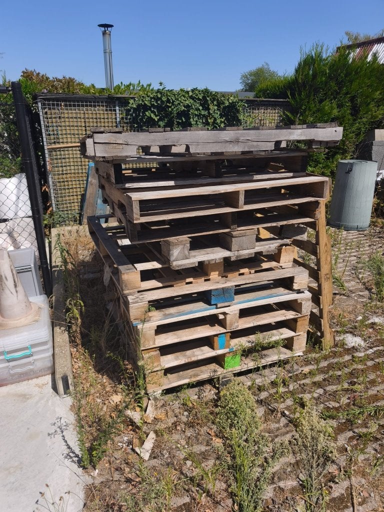 houten palet, Tuin en Terras, Brandhout, Minder dan 3 m³, Ophalen, Overige houtsoorten, Blokken