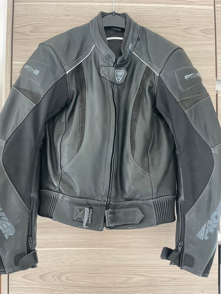 Veste moto femme cuir et pantalon, Enlèvement, Neuf, sans ticket, Femmes, Ensemble