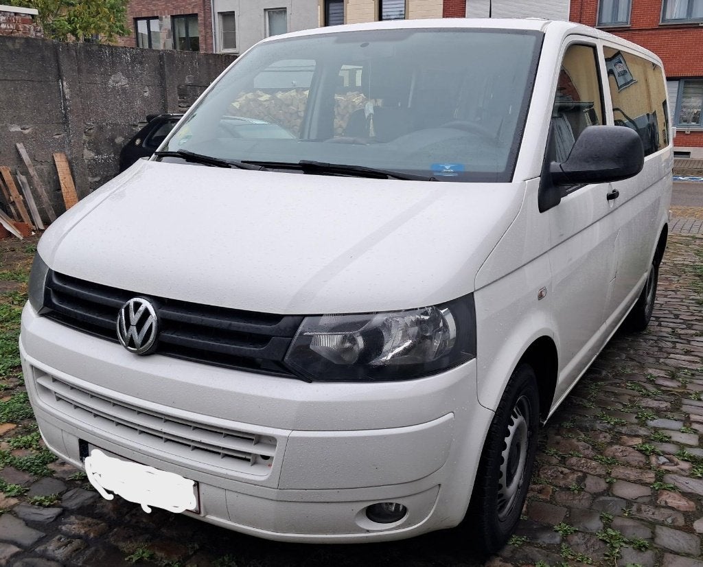 vw transporter t5 2.0 tdi automaat, Autos, USB, 5 portes, Diesel, Automatique