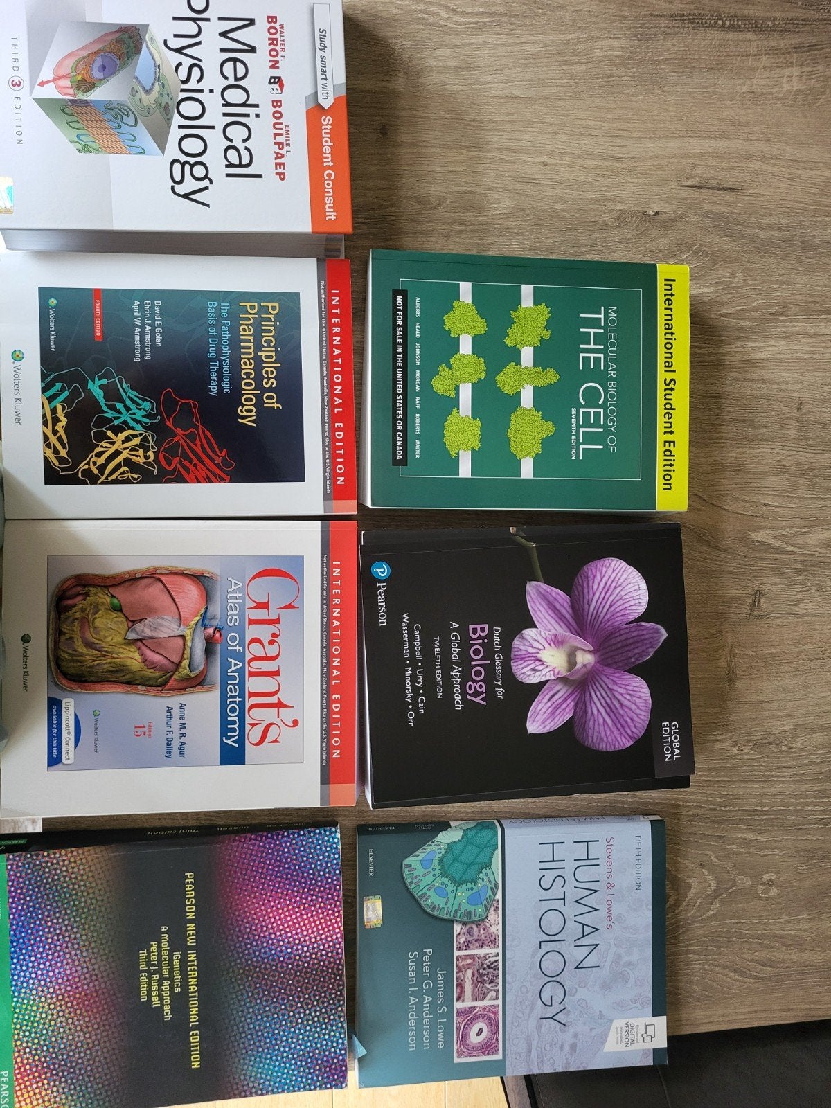 25€/stuk of ovtk..studieboeken Bio-Medische/geneeskunde 1s, Ophalen