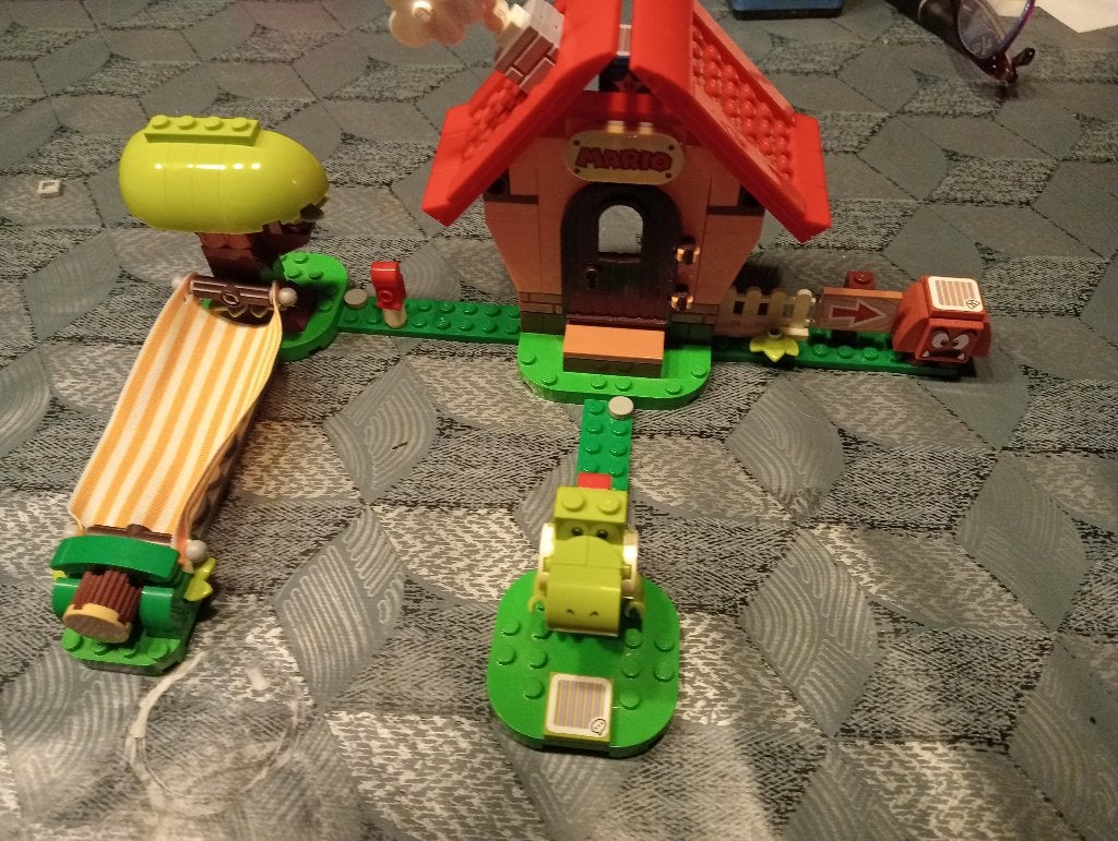 La maison de Mario légos, Lego, Ensemble complet, Comme neuf, Enlèvement