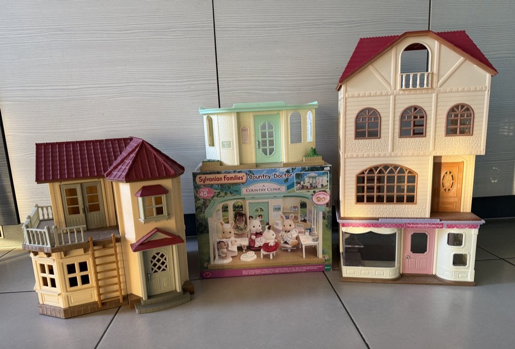 Sylvanian families lot, Enlèvement, Utilisé, Maison de poupées