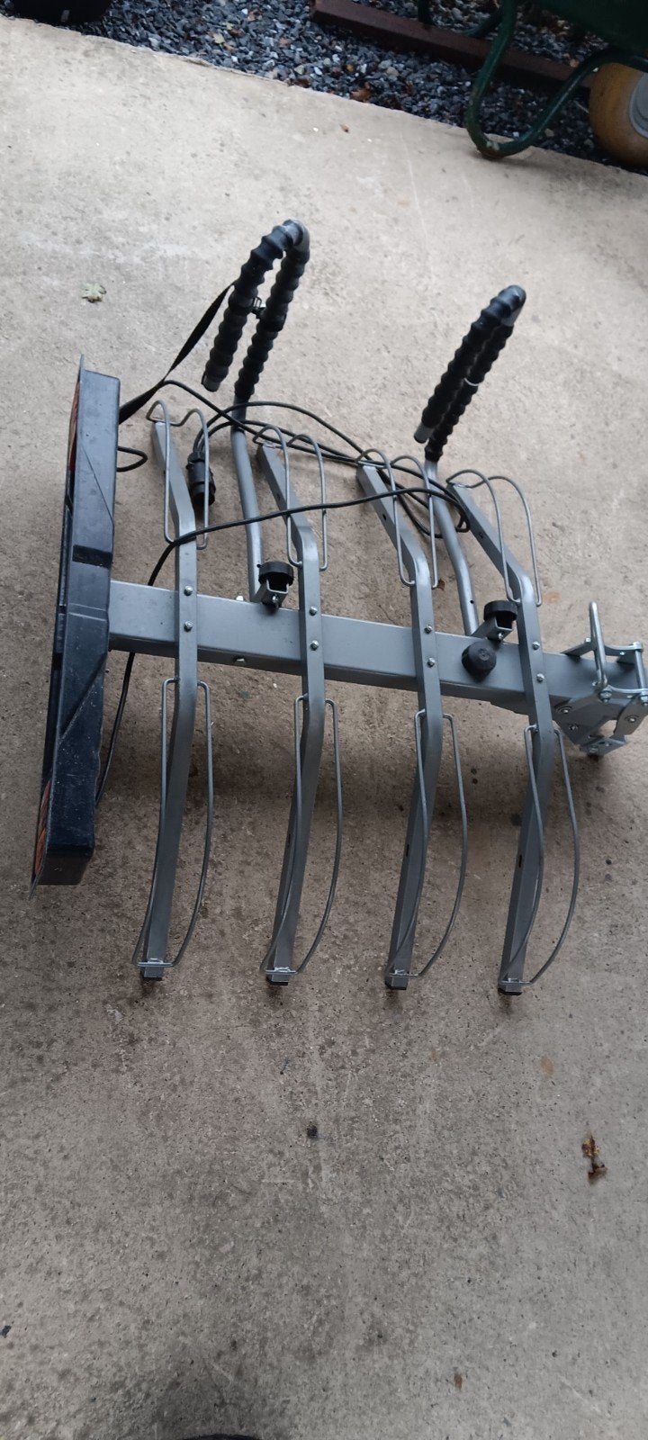 porte vélos, Enlèvement