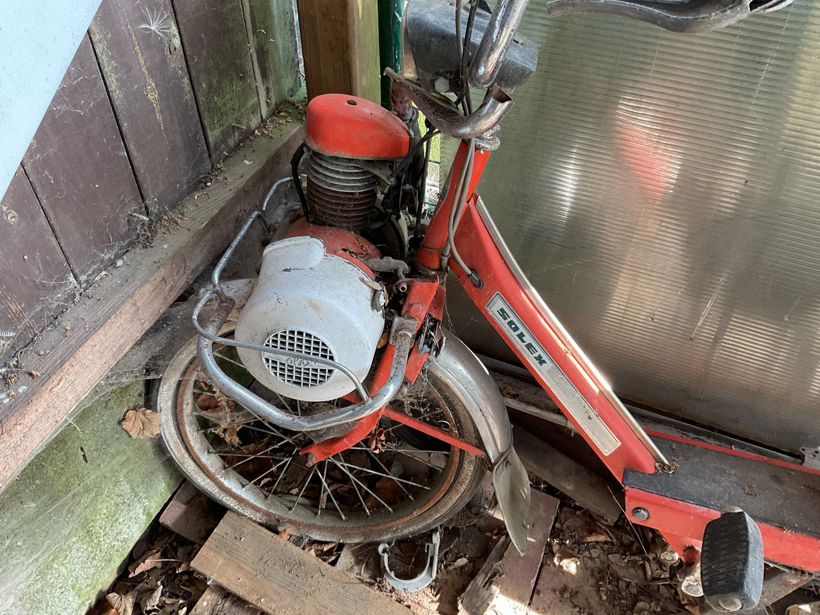 Solex, Enlèvement, Comme neuf