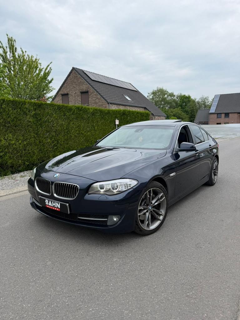 BMW 5-serie, Auto's, BMW, Bedrijf, Te koop, 5 Reeks, Diesel, Euro 5, 5 deurs, Automaat, Zwart, Ophalen