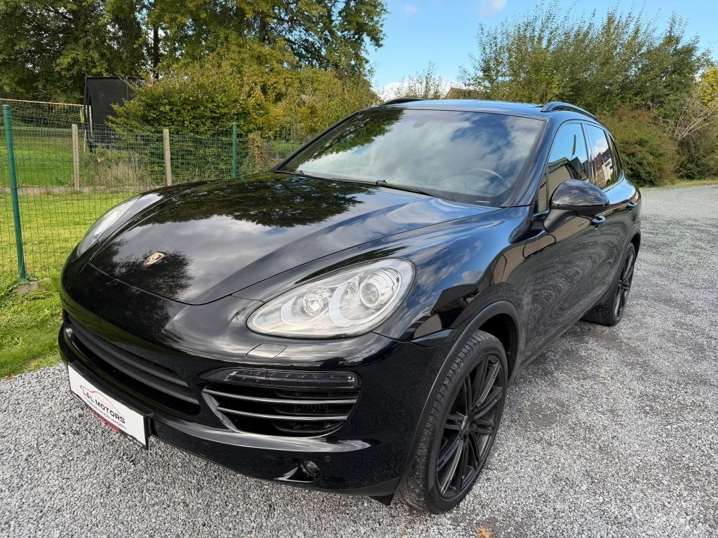 Porsche Cayenne Cayenne 3.0 D V6 Tiptronic S Full Options !, Auto's, Zwart, Zwart, Leder, Bedrijf