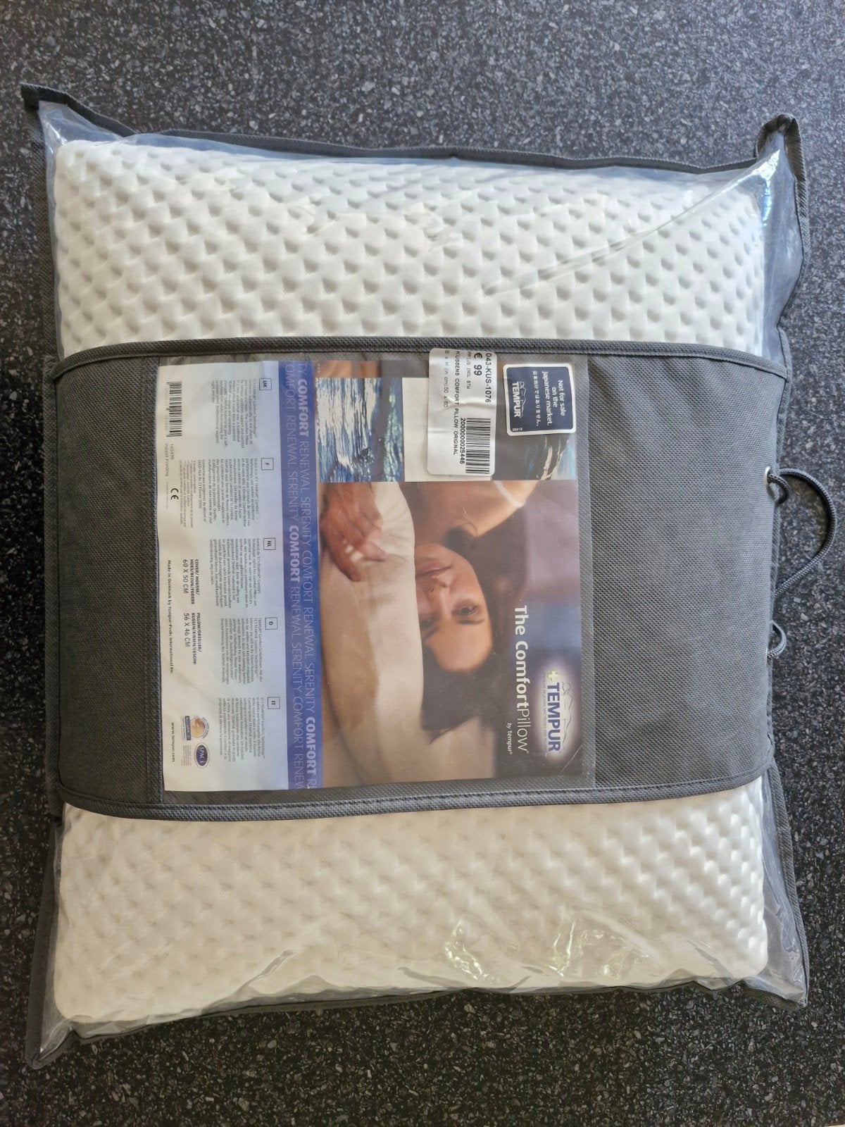 tempur kussen, Huis en Inrichting, Ophalen of Verzenden, Zo goed als nieuw, Kussen