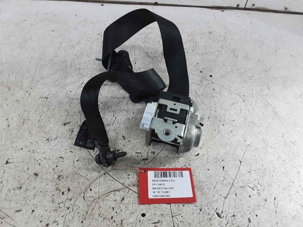 CEINTURE DE SECURITE AVANT GAUCHE Renault Twingo III (AH), Renault, Mevr. I. Hauben, Utilisé, Rue de l'Espoir 34 34
4030  GRIVEGNÉE, BE