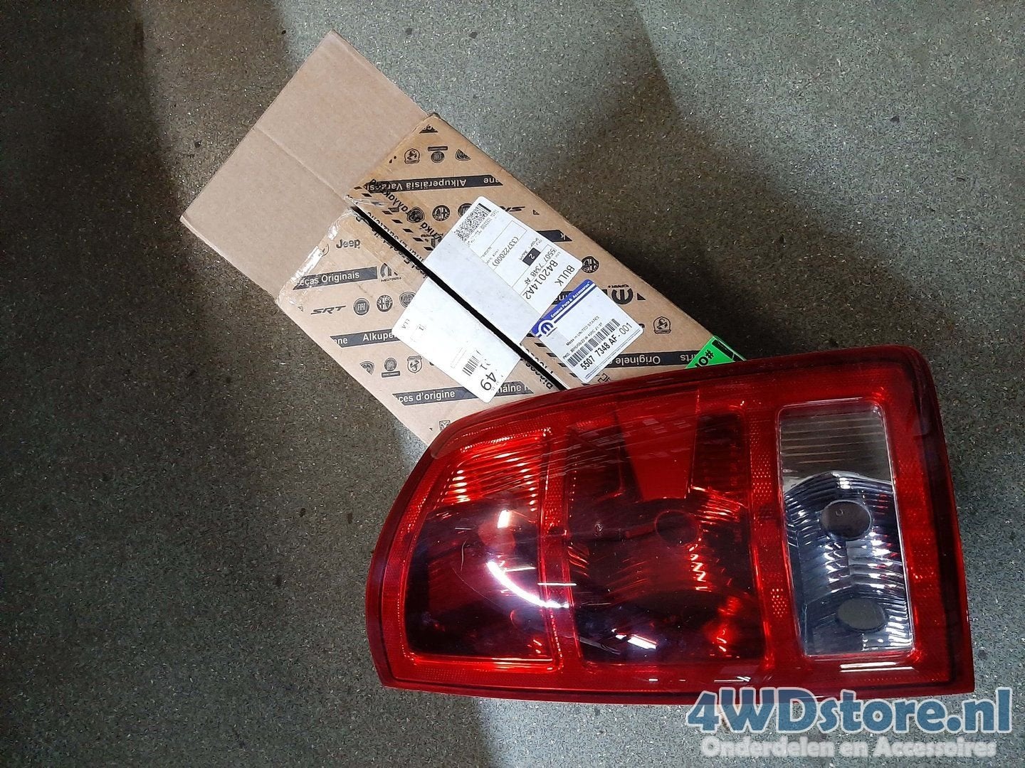 Achterlicht unit rechts Dodge Ram 1500 - 55077348AF, -, -, Nieuw, Ophalen of Verzenden