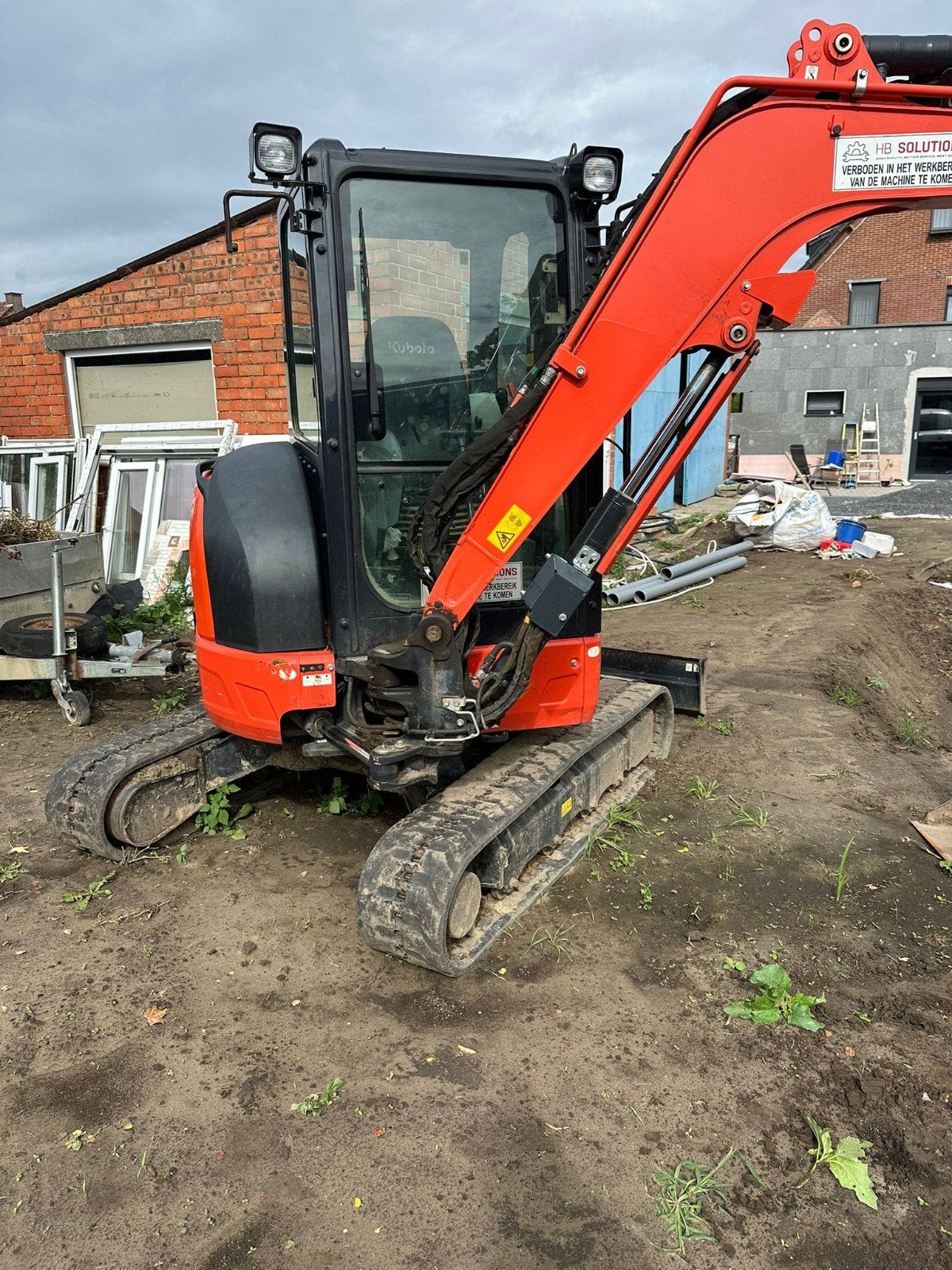 Kubota U36 bj 2023, Articles professionnels, Machines & Construction | Grues & Excavatrices, Enlèvement