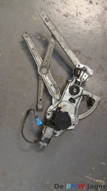 Raammechanisme L.V. met motor BMW E34  51321944069, Auto-onderdelen, Ruiten en Toebehoren, Gebruikt, Ophalen of Verzenden, BMW