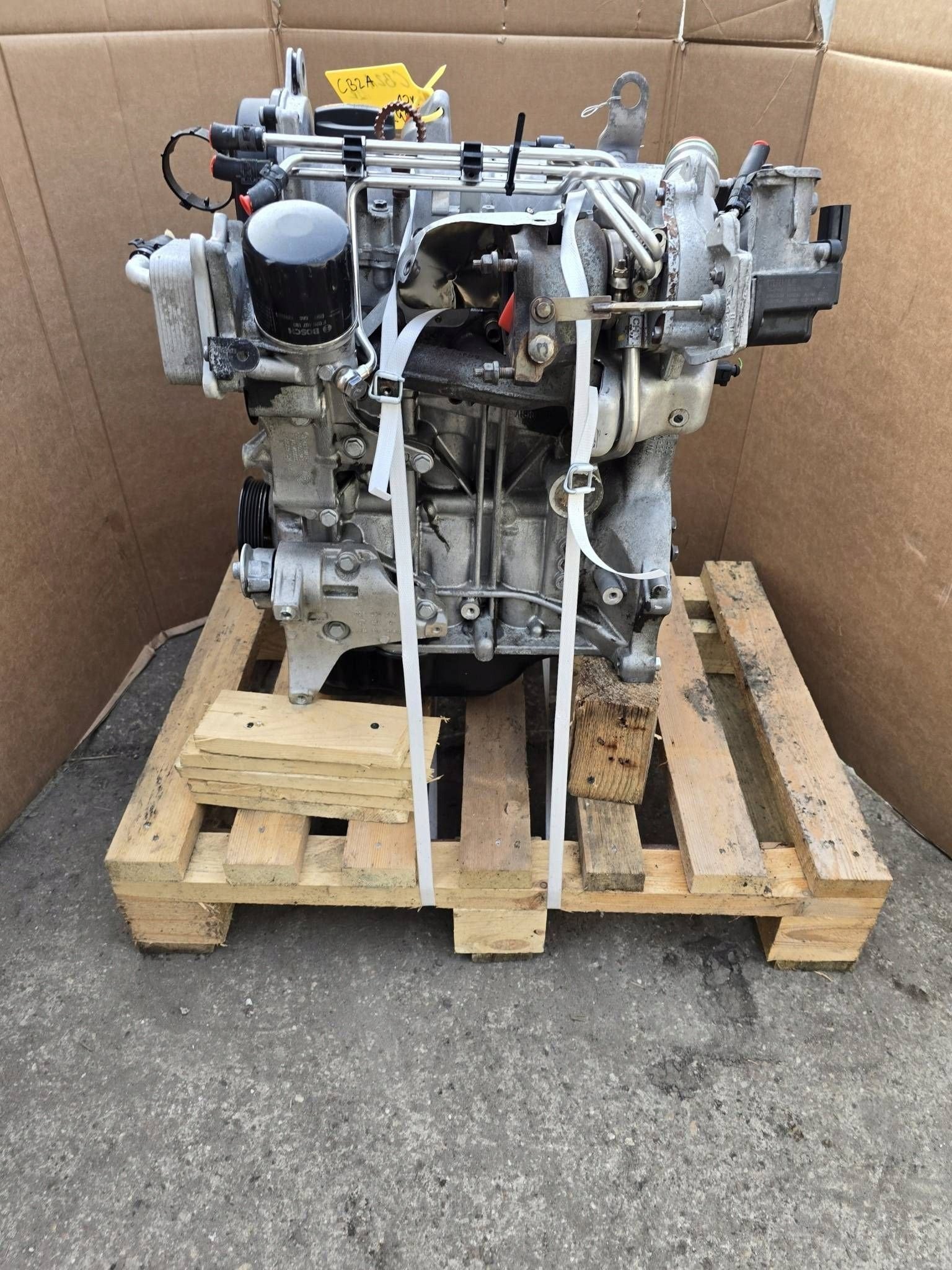 Moteur CBZB Complet JETTA YETI RAPID BEETLE POLO TOURAN, Verzenden, Gebruikt, Overige automerken