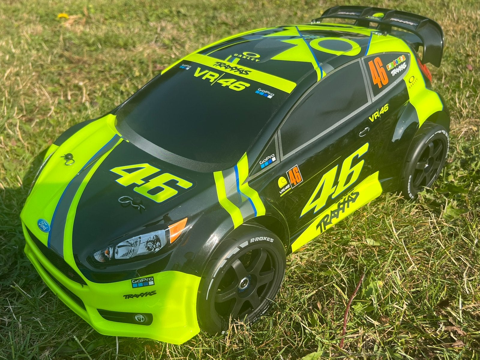 Traxxas Rally Fiesta ST Valentino Rossi VXL!!, Elektro, Nieuw, Ophalen of Verzenden, Schaal 1:10