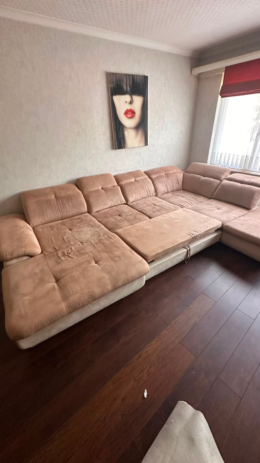 Living sofa, Huis en Inrichting, Ophalen, Zo goed als nieuw