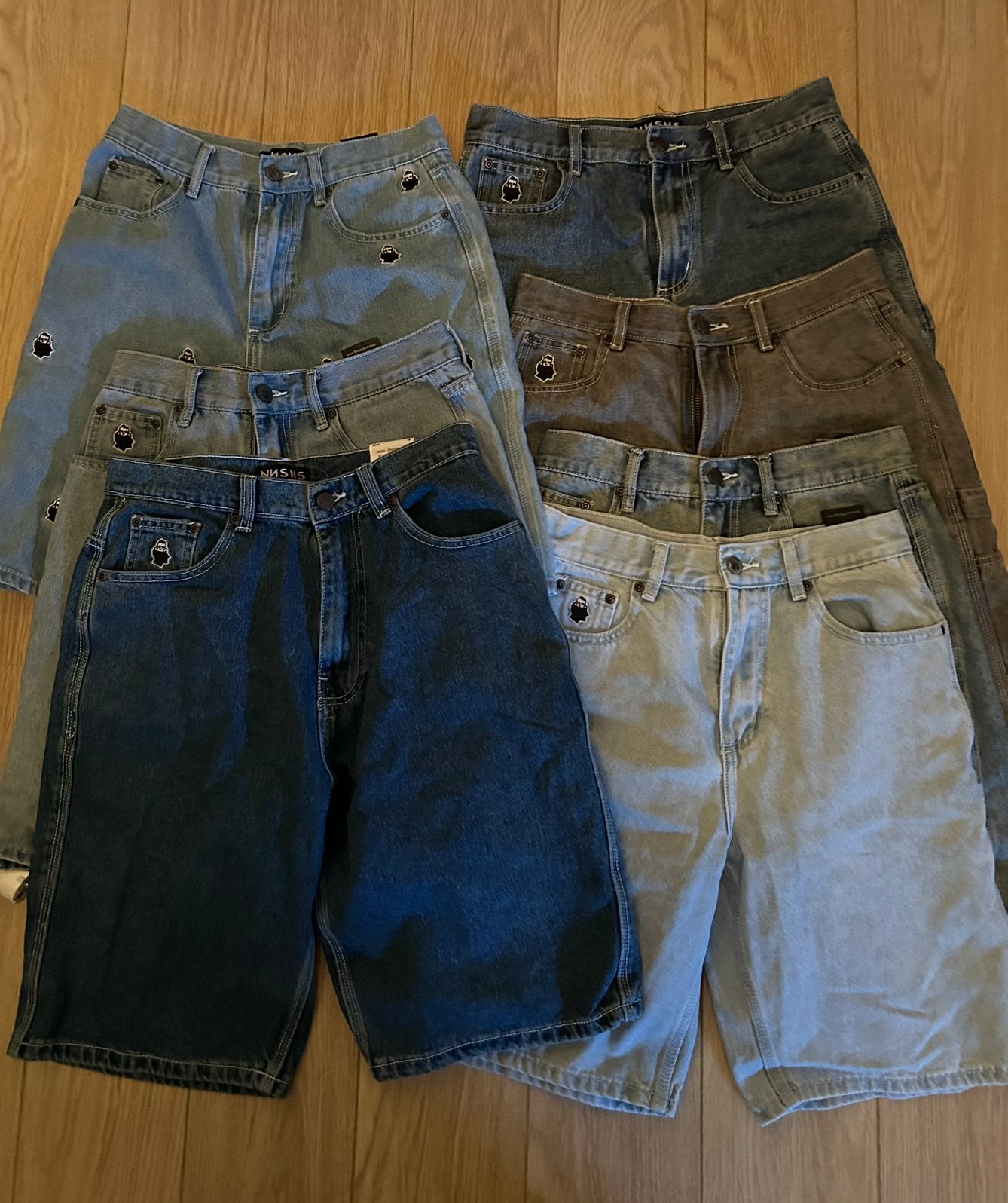 Nnsns shorten maat 27/28, Kleding | Heren, Spijkerbroeken en Jeans, Ophalen of Verzenden, Zo goed als nieuw