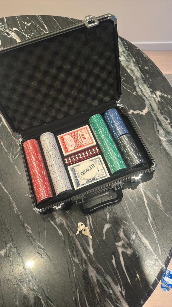 Pokerset, Ophalen, Nieuw