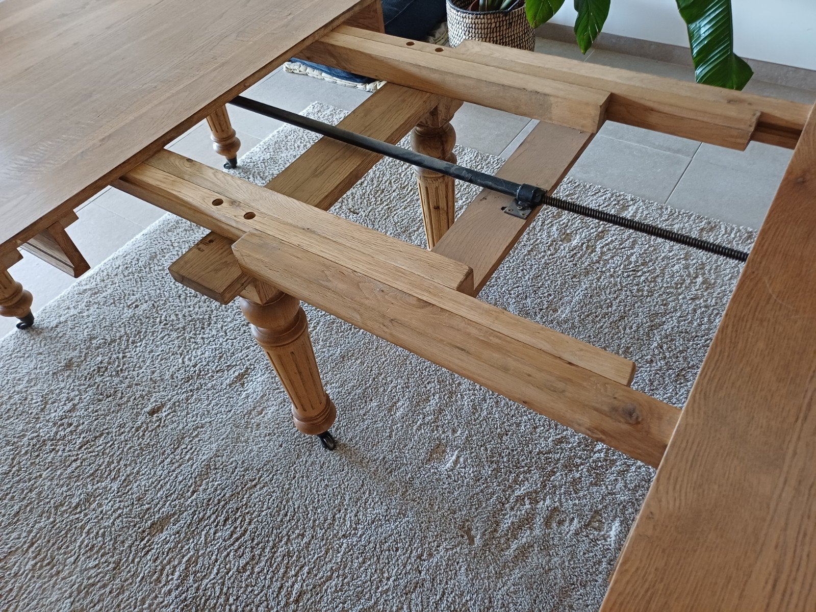 Prachtige eettafel, Ophalen, Gebruikt, 200 cm of meer, Vijf personen of meer