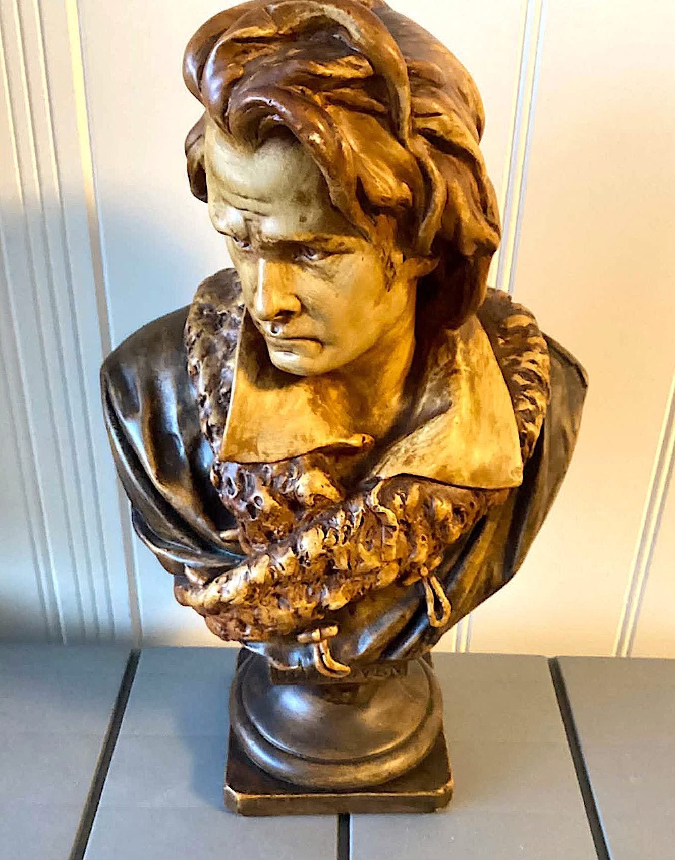 Te koop borstbeeld van Beethoven, Antiek en Kunst, Ophalen of Verzenden