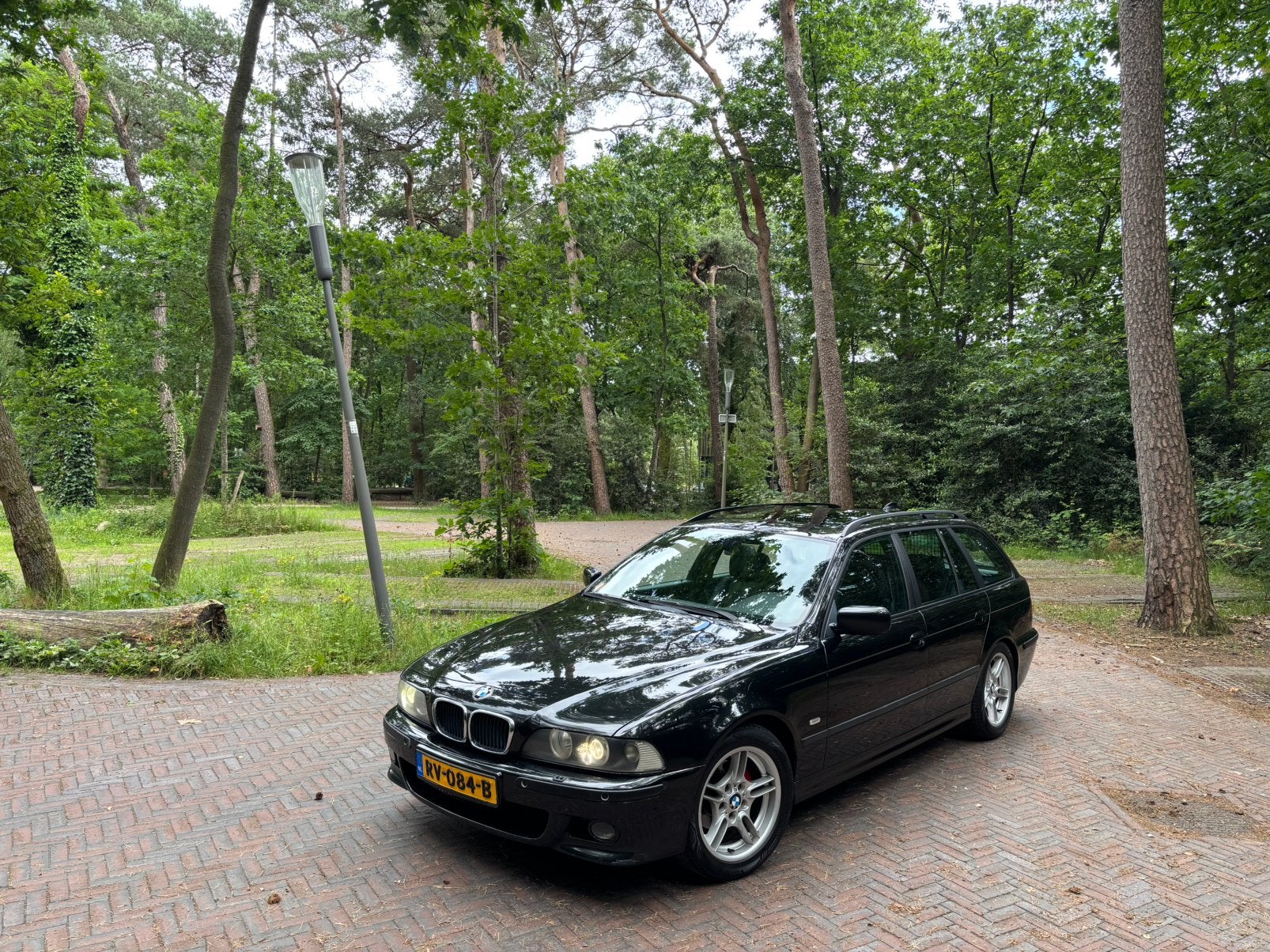 BMW E39 525i Touring M-Sport | Handbak, Autos, BMW, Cuir, Achat, Boîte manuelle, 6 cylindres