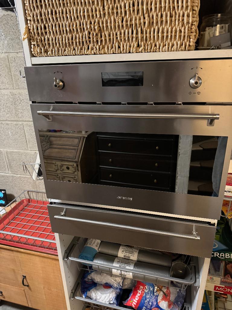 Four vapeur SMEG S45VX – comme neuf, Electroménager, Fours, Comme neuf, Encastré, 45 à 60 cm, Vapeur, Enlèvement