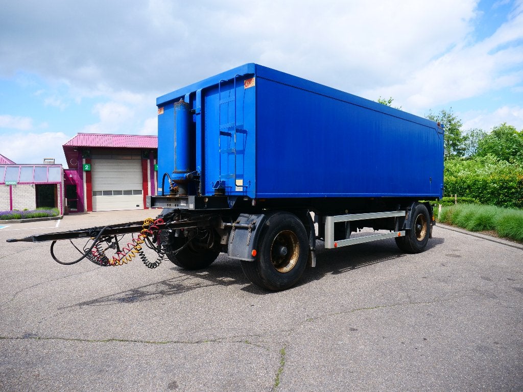 Benne basculante en aluminium - Remorque - ATM, Autos, Camions, Achat, TVA déductible, Remorques et Semi-remorques, Particulier