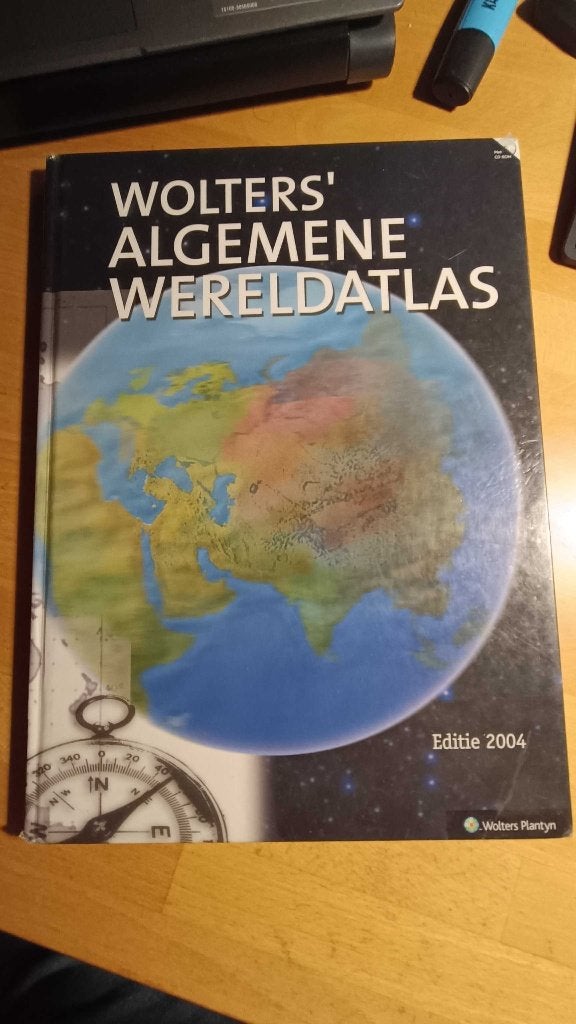 Algemene wereldatlas, Livres, Enlèvement ou Envoi, Utilisé, Géographie, Pelckmans