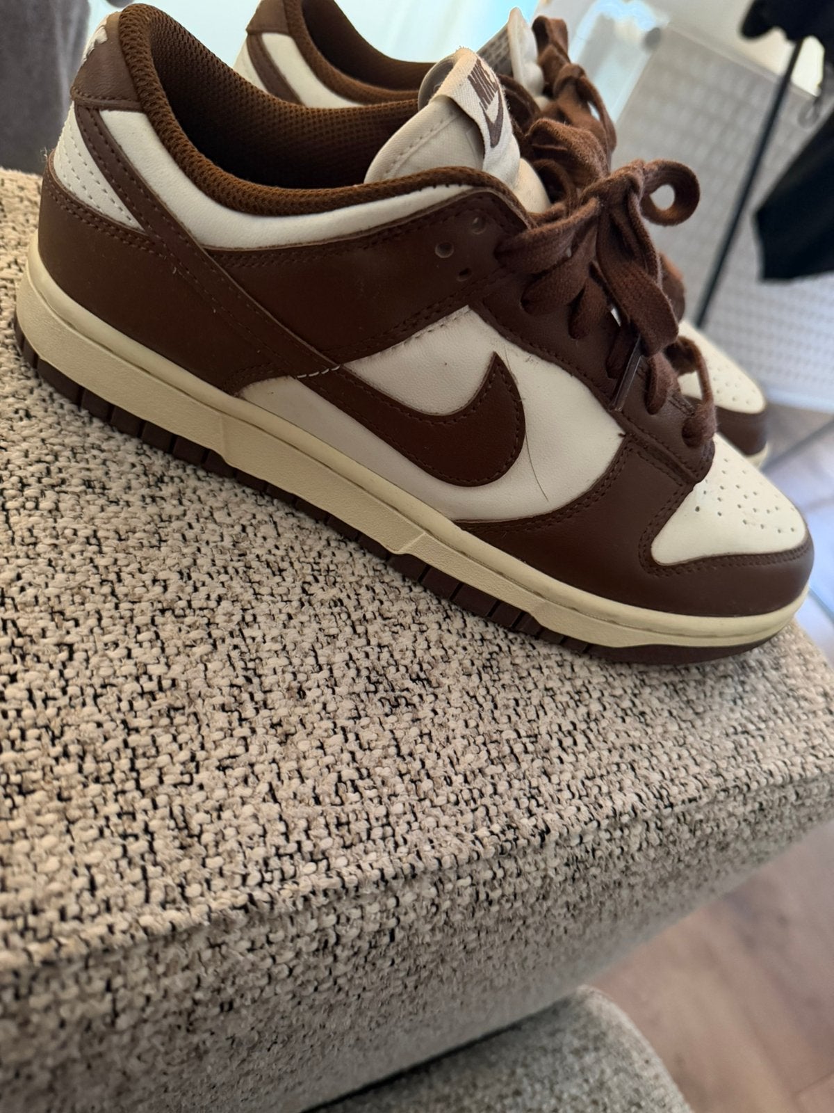 Nike Dunk Low, Enlèvement, Comme neuf, Brun