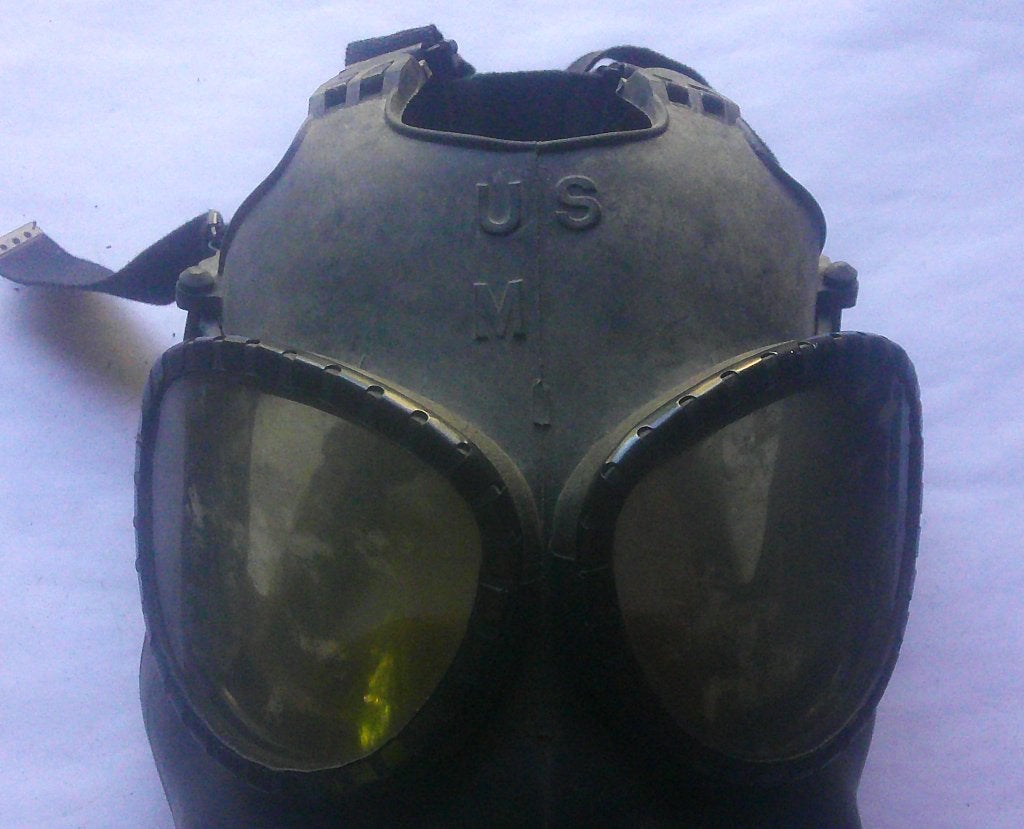 US MSA 1971 masque antigaz M17 guerre du Vietnam, Collections, Objets militaires | Seconde Guerre mondiale, Envoi, Armée de terre