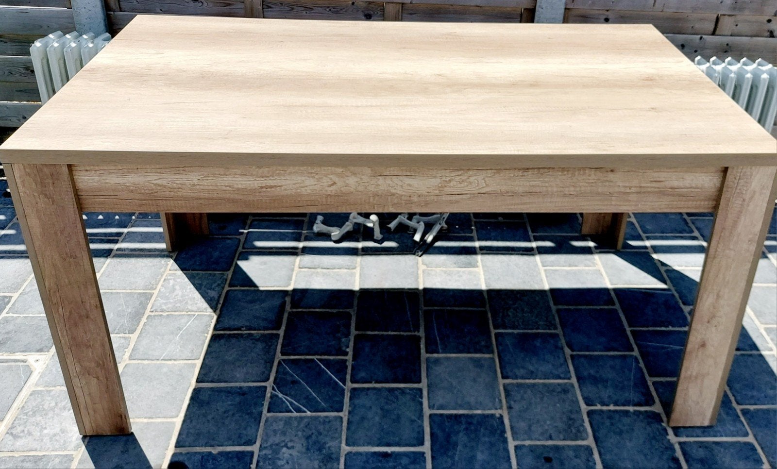 Eetkamertafel, Ophalen