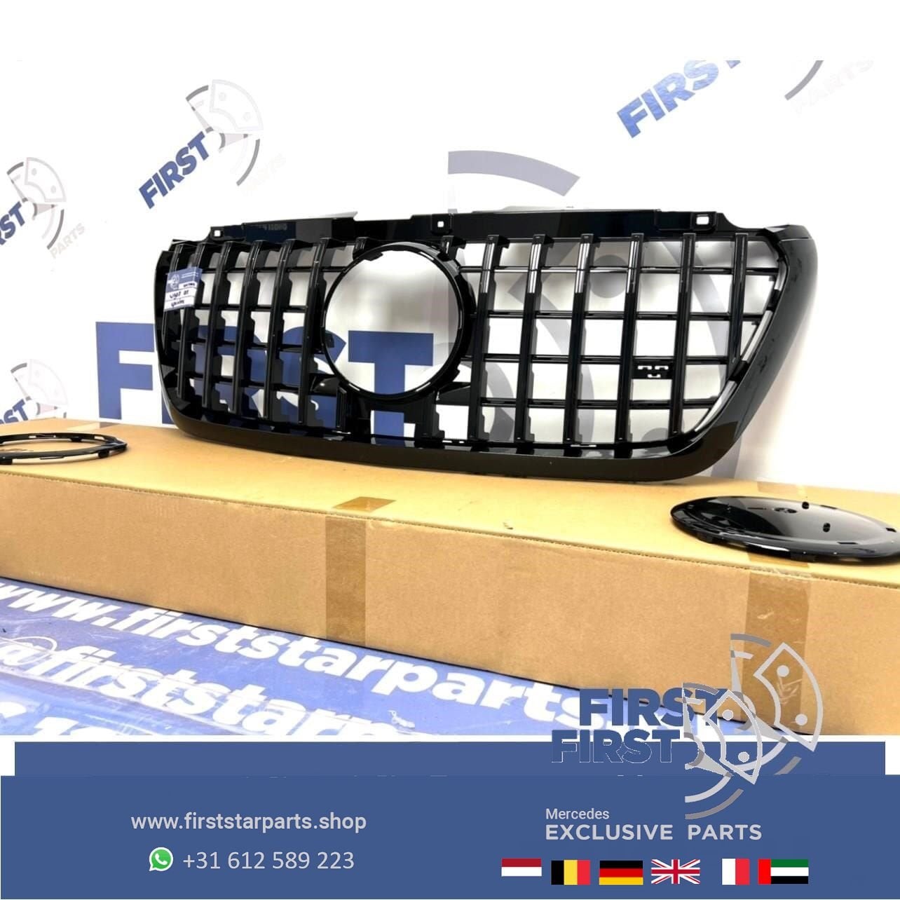 W907 AMG BUMPER PANAMERICANA GT GRIL Mercedes SPRINTER 907 2, Gebruikt, -, Ophalen of Verzenden, -