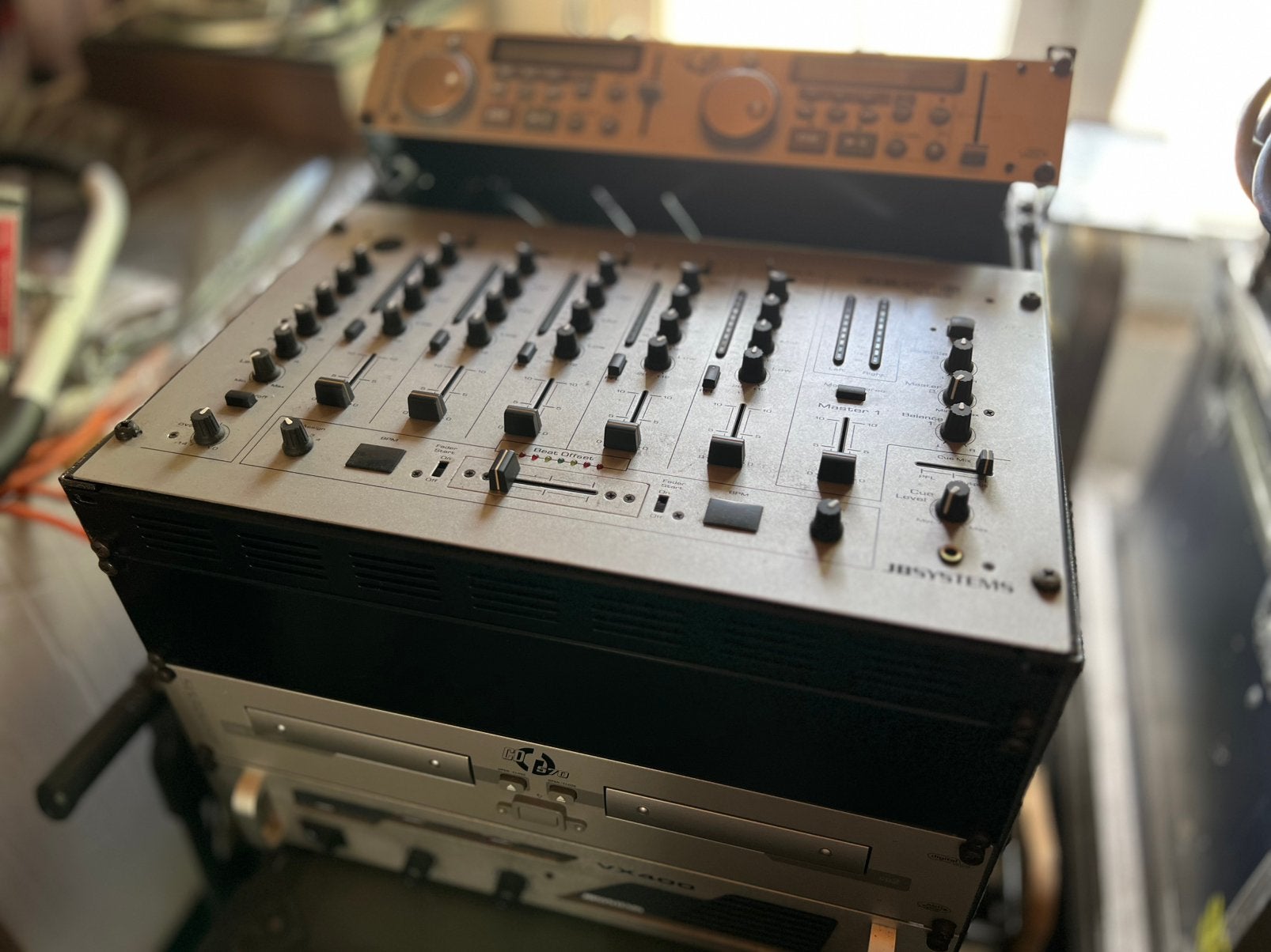 Compleet ex-demo DJ setje van JB-Systems, Enlèvement, Comme neuf