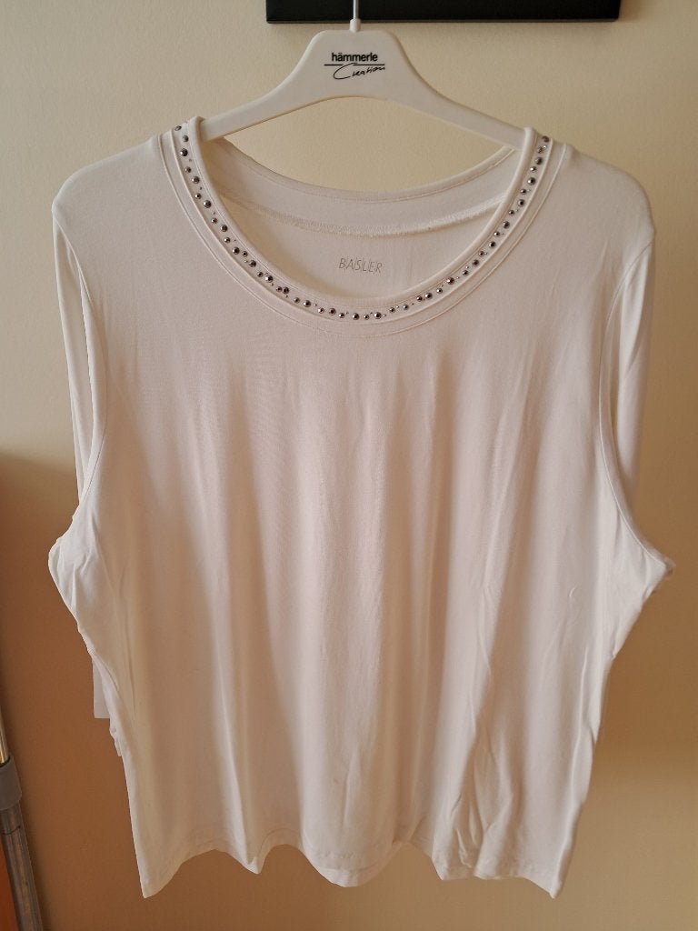 Basler witte blouse maat 46, Wit, Maat 46/48 (XL) of groter, Bassler, Ophalen of Verzenden