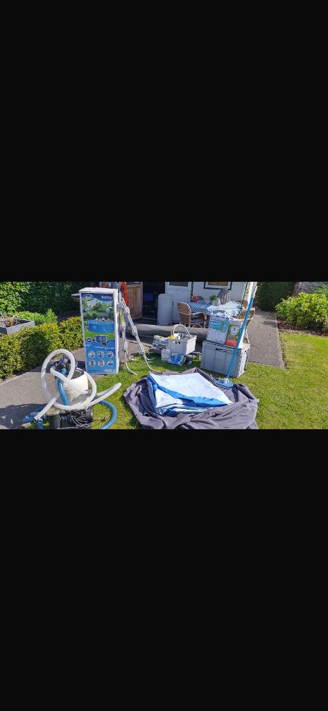 Zwembad en zandfilter, Tuin en Terras, Zwembad-toebehoren, Ophalen, Gebruikt