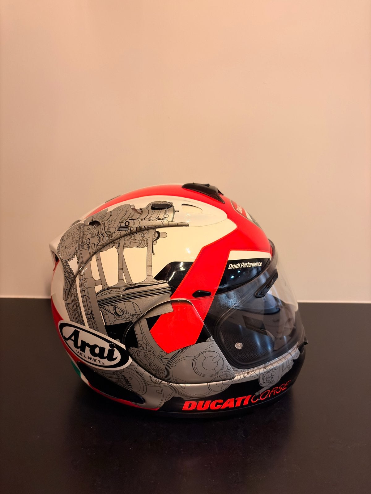 ducati helm arai rx-7 gp ece 22-05, Motoren, Ophalen, M, Arai