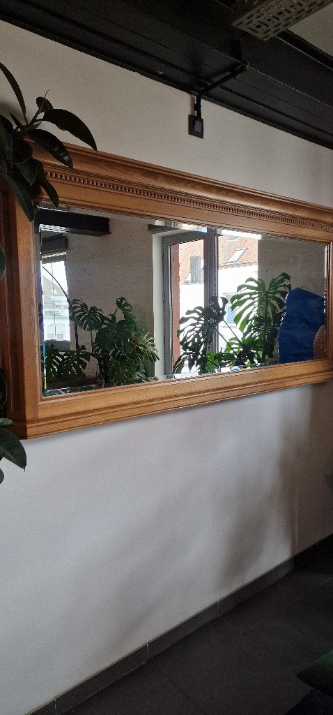 Miroir à récupérer à Vilvorde, Maison & Meubles, 125 cm ou plus, Comme neuf, Enlèvement, 100 à 150 cm