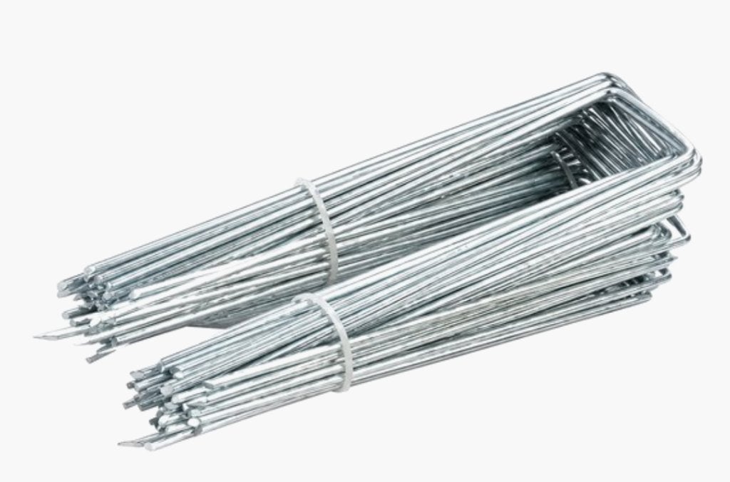 Metalen gronddoekpennen 20 x 5 cm (3 mm dikte), Tuin en Terras, Ophalen