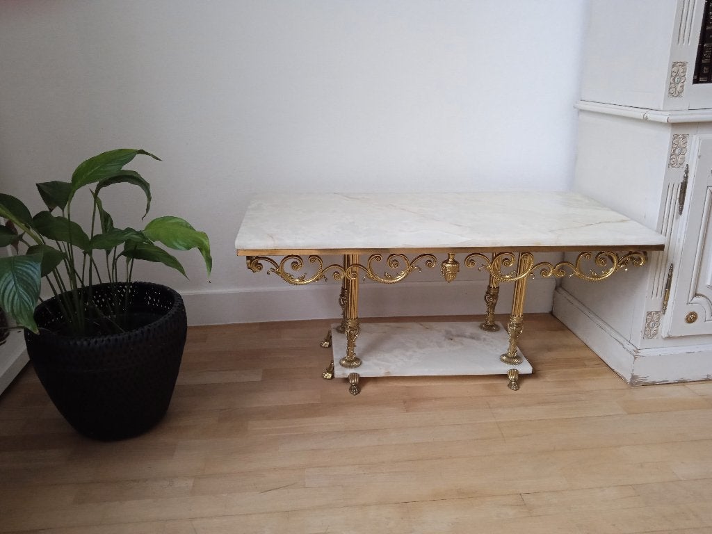 Salontafel, Ophalen, Overige materialen, Gebruikt, 100 tot 150 cm