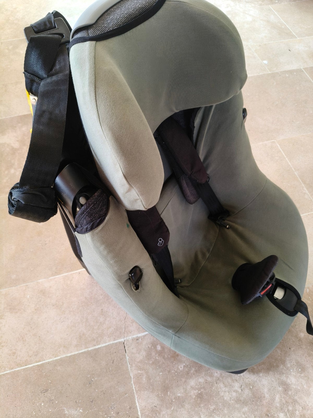 autostoel + verkleinkussen en beschermhoes, Kinderen en Baby's, Ophalen, Gebruikt, Isofix