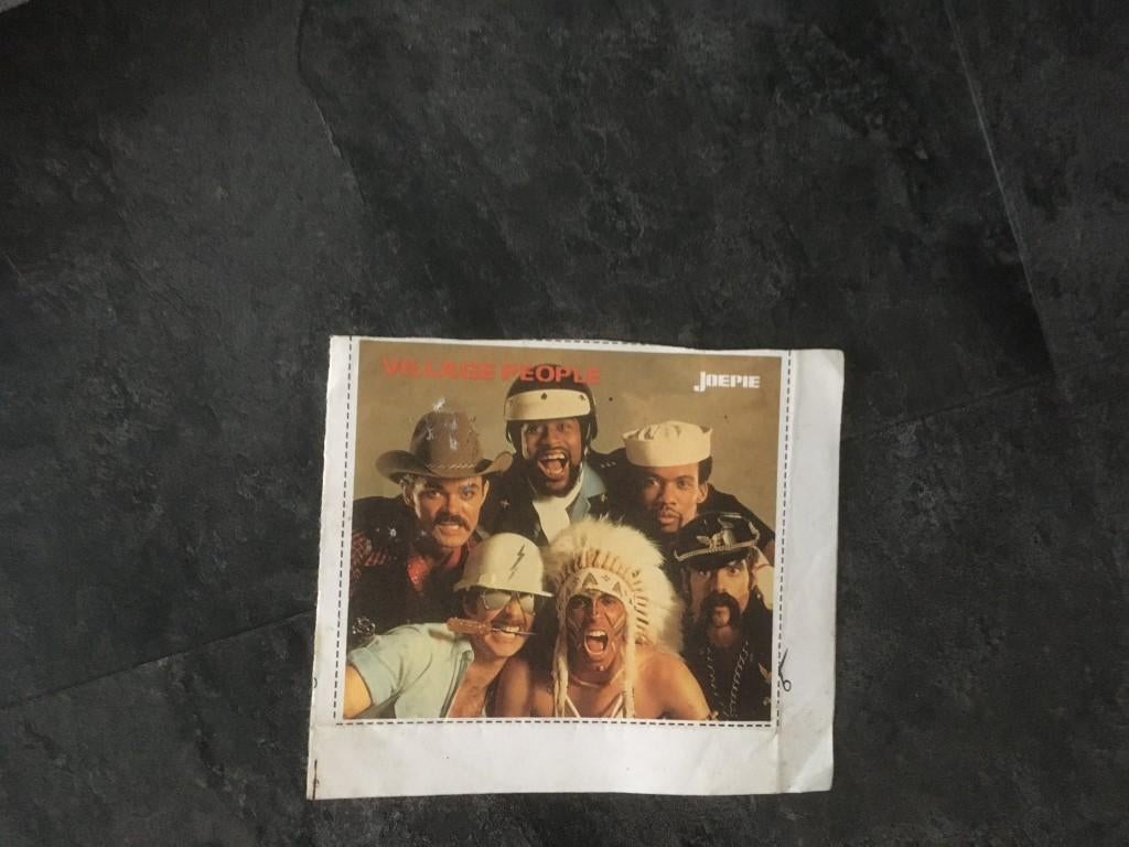 photo/autocollant Village People - groupe de musique, Enlèvement ou Envoi