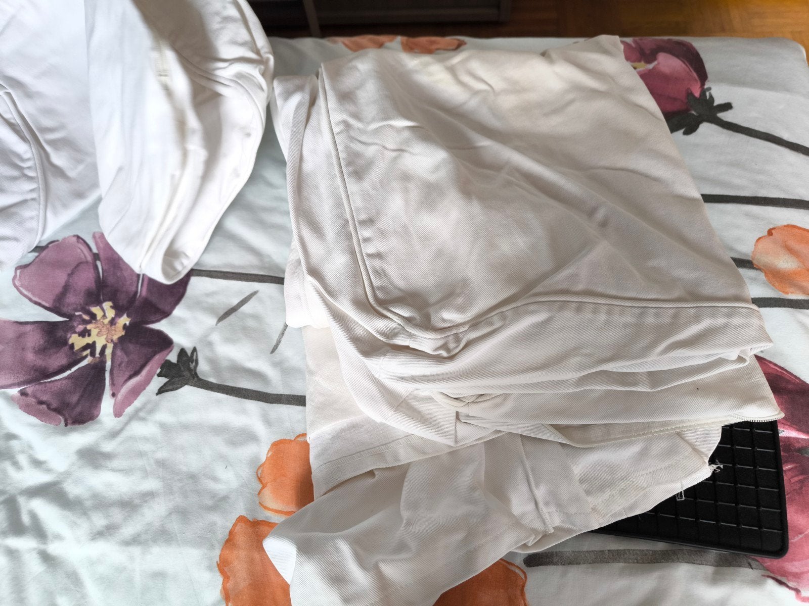 housses blanches grand fauteuil, Enlèvement