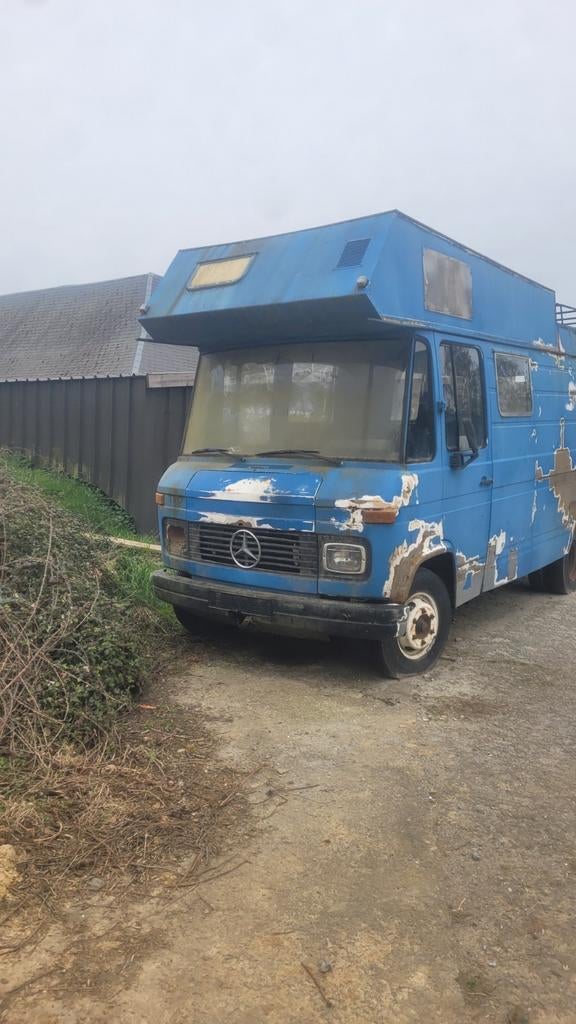 Mercedes 407d 1978, Caravans en Kamperen, Mobilhomes, Particulier, Mercedes, Ophalen