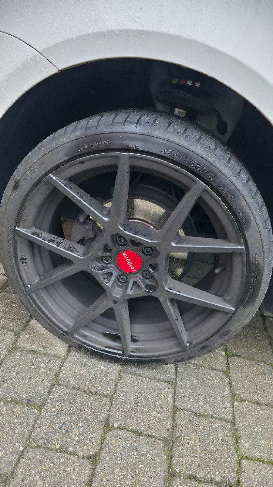rotiform velgen 5x112 19inch, Auto-onderdelen, Gebruikt, 235 mm, Band(en), Personenwagen