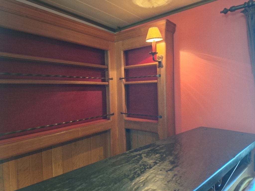 Bar en bois massif, Maison & Meubles, Enlèvement, Comme neuf
