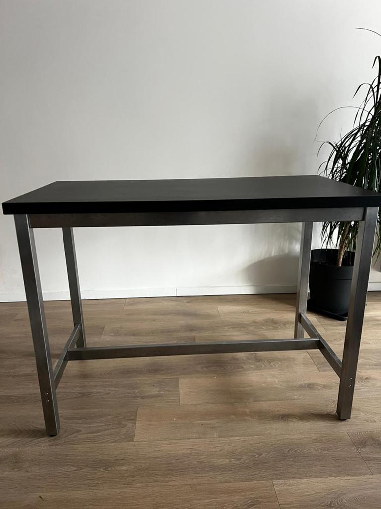 Tafel inox zelden gebruikt., Ophalen, Zo goed als nieuw